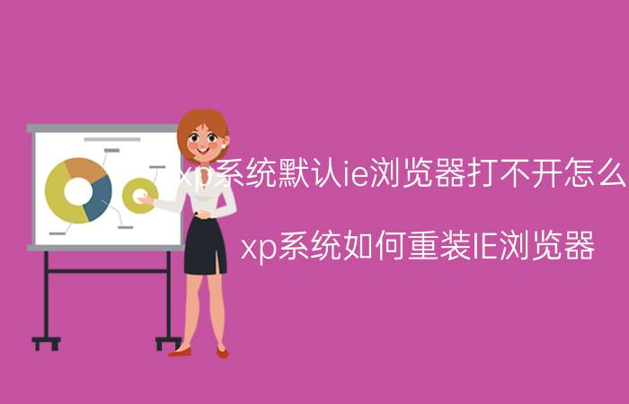 xp系统默认ie浏览器打不开怎么办 xp系统如何重装IE浏览器？